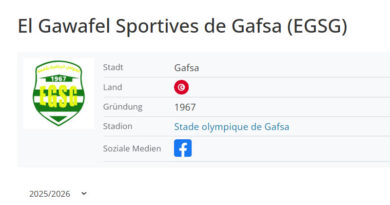 El Gawafel Sportives de Gafsa (EGSG) kündigt Rückzug aus der Meisterschaft an